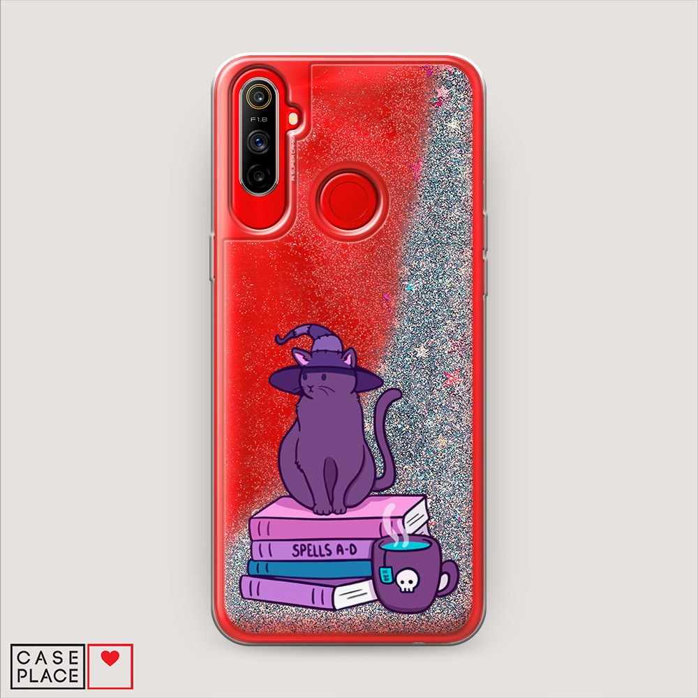 

Чехол Awog на Realme C3 "Magic Cat", Разноцветный, 253091-1