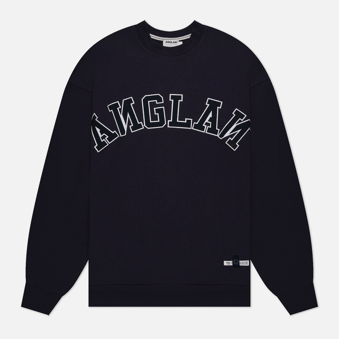 Мужская толстовка ANGLAN Applique Heavy синий, Размер XL