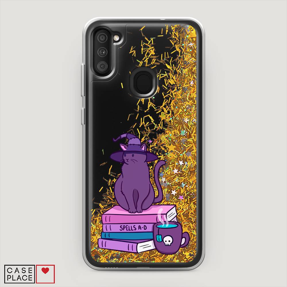 

Чехол Awog на Samsung Galaxy A11 / Самсунг A11 "Magic Cat", Разноцветный, 2100190-1