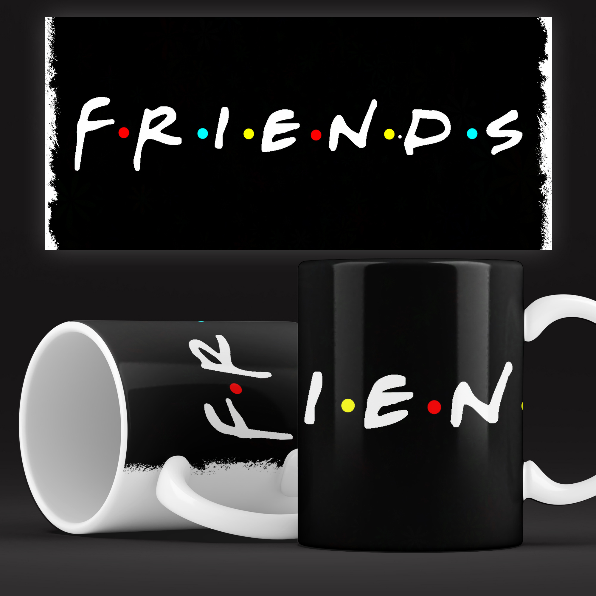 

Кружка RocketCup с принтом "Друзья - сериал Friends", friends08