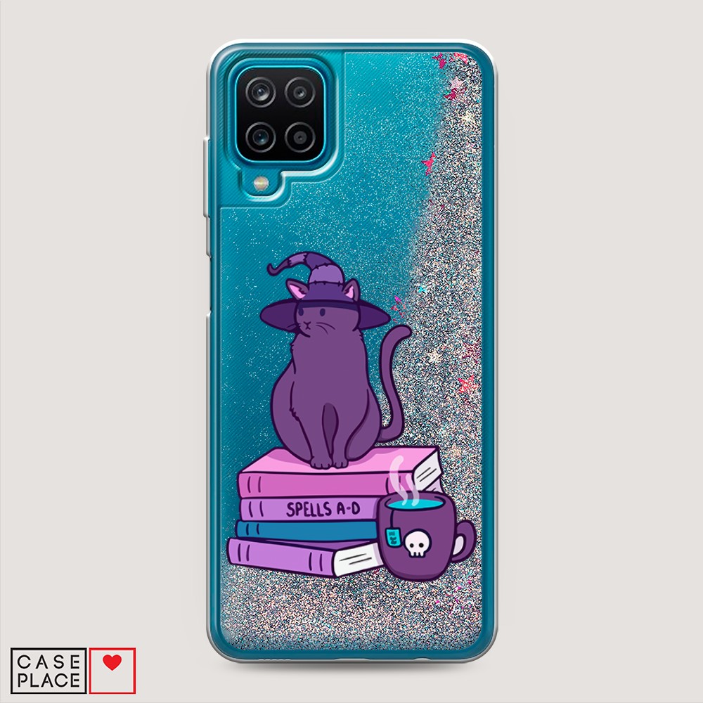 

Чехол Awog на Samsung Galaxy A12 / Самсунг A12 "Magic Cat", Разноцветный, 2101691-1