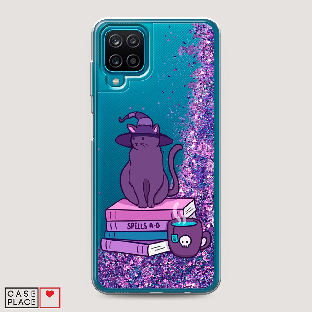 

Чехол Awog на Samsung Galaxy A12 / Самсунг A12 "Magic Cat", Разноцветный, 2101692-1