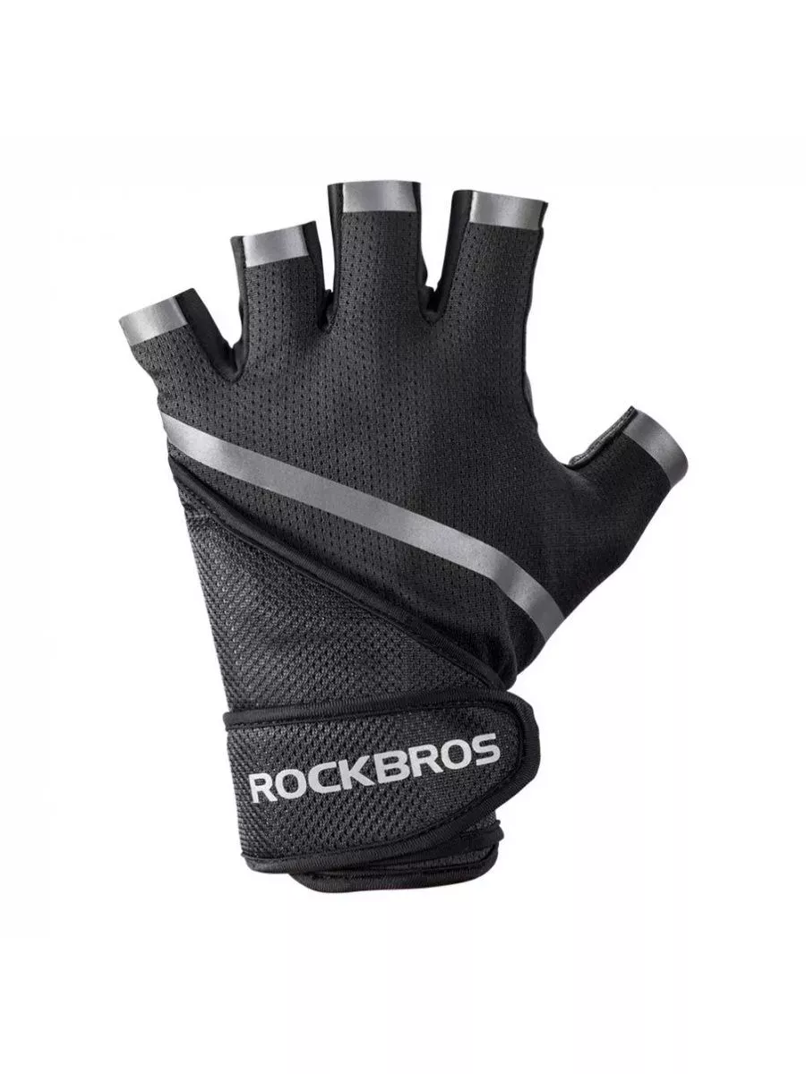 

Перчатки Rockbros S172 спортивные без пальцев, черные, XXL, Черный, S172