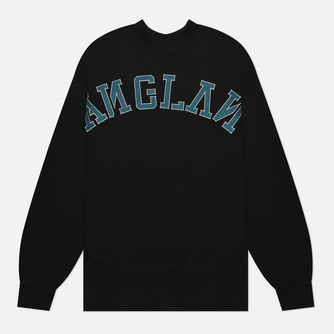 Мужская толстовка ANGLAN Applique Big Logo чёрный, Размер XL