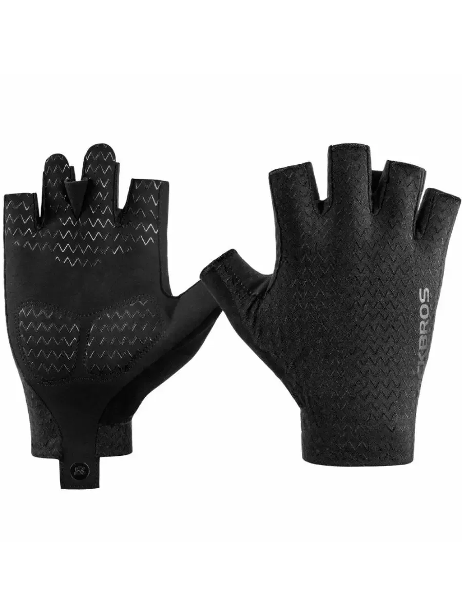 

Велоперчатки Rockbros S221 без пальцев, черные, S, Черный, S221