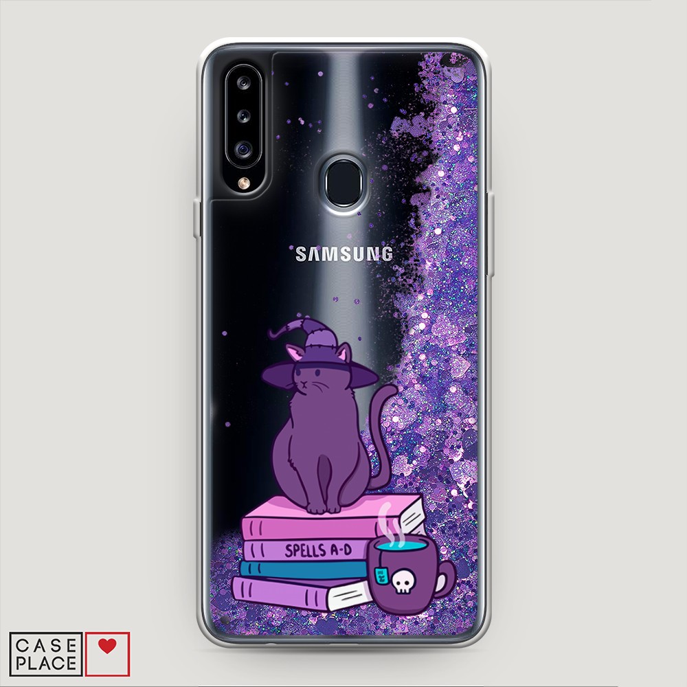 

Чехол Awog на Samsung Galaxy A20s / Самсунг A20s "Magic Cat", Разноцветный, 2100892-1
