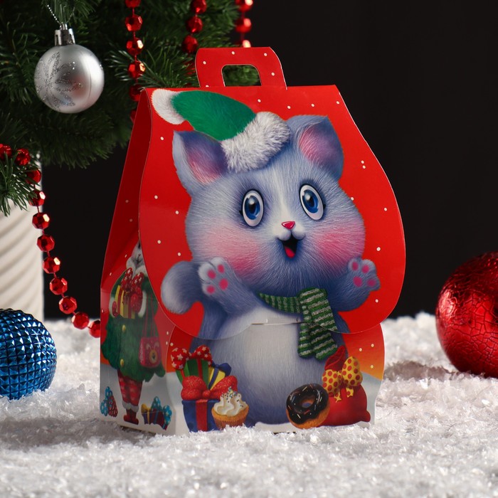 

Подарочная коробка "Сладкое счастье", домик, 12 х 8,5 х 17,5 см