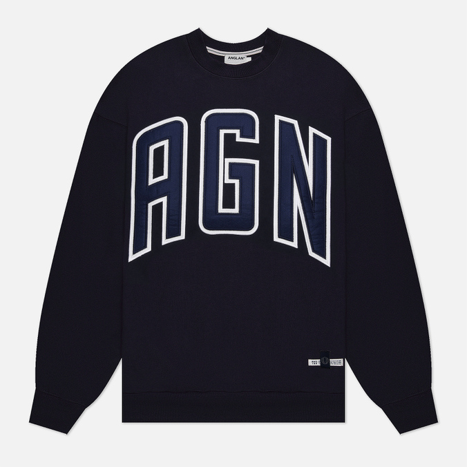Мужская толстовка ANGLAN AGN Heavy Weight синий, Размер XL
