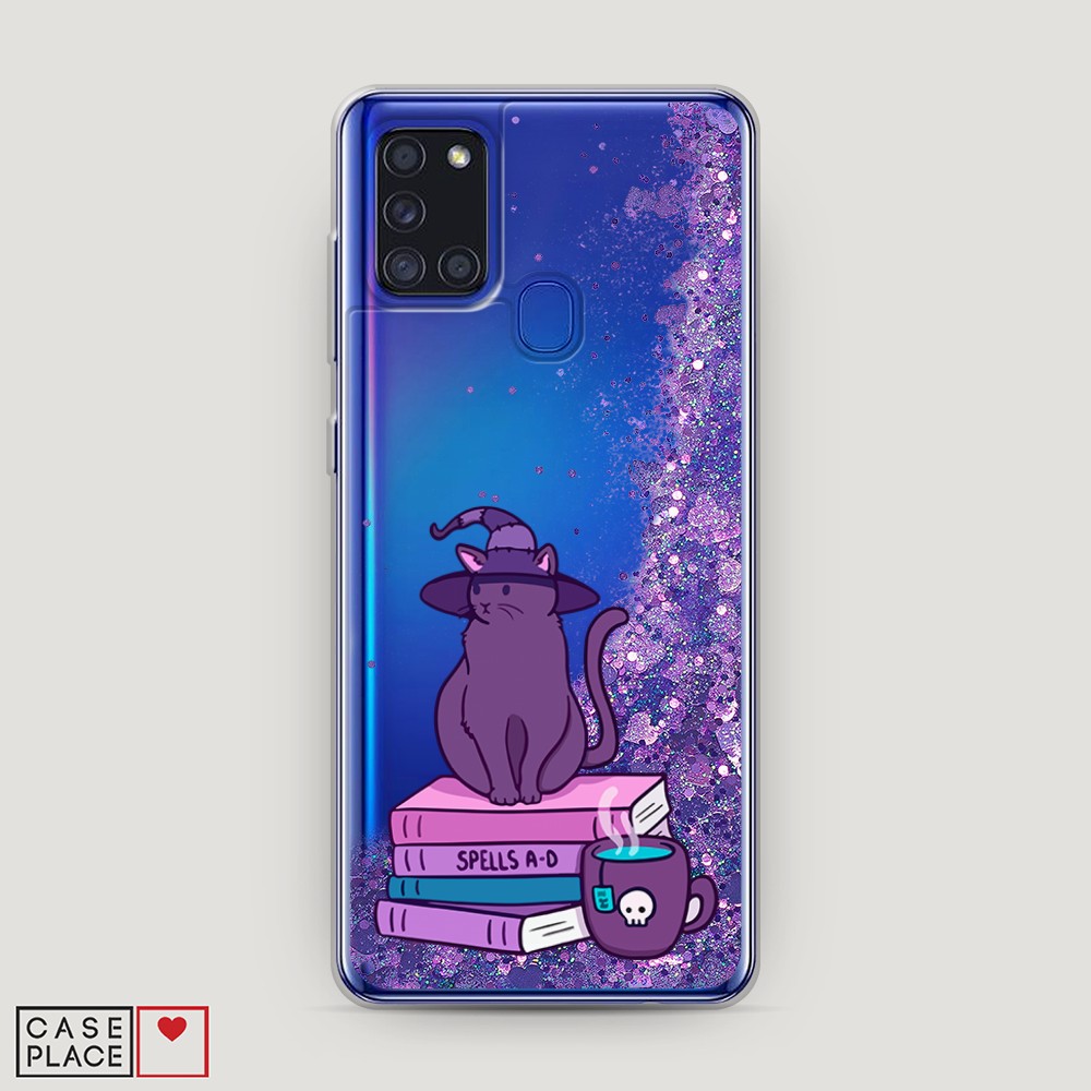 

Чехол Awog на Samsung Galaxy A21s / Самсунг A21s "Magic Cat", Разноцветный, 2100292-1