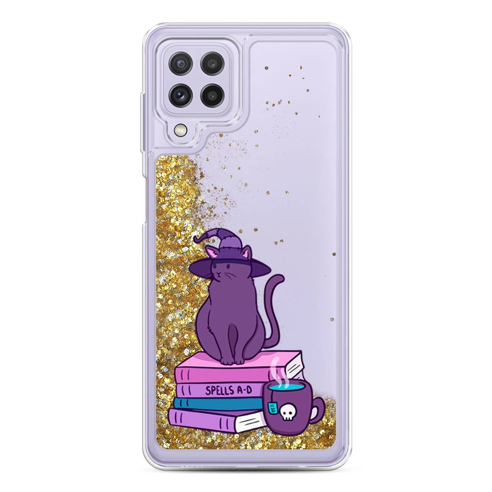 

Чехол Awog на Samsung Galaxy A22 / Самсунг A22 "Magic Cat", 2103190-1