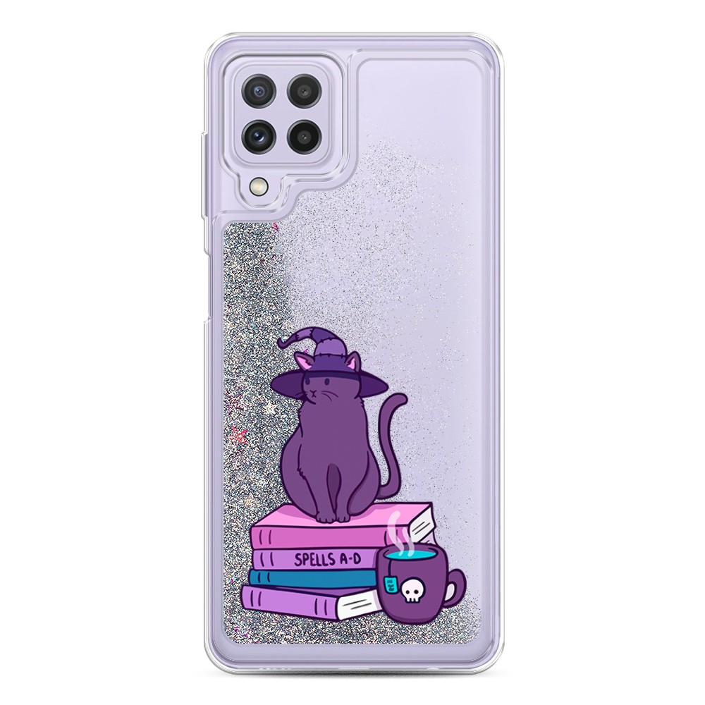 

Чехол Awog на Samsung Galaxy A22 / Самсунг A22 "Magic Cat", Разноцветный, 2103191-1