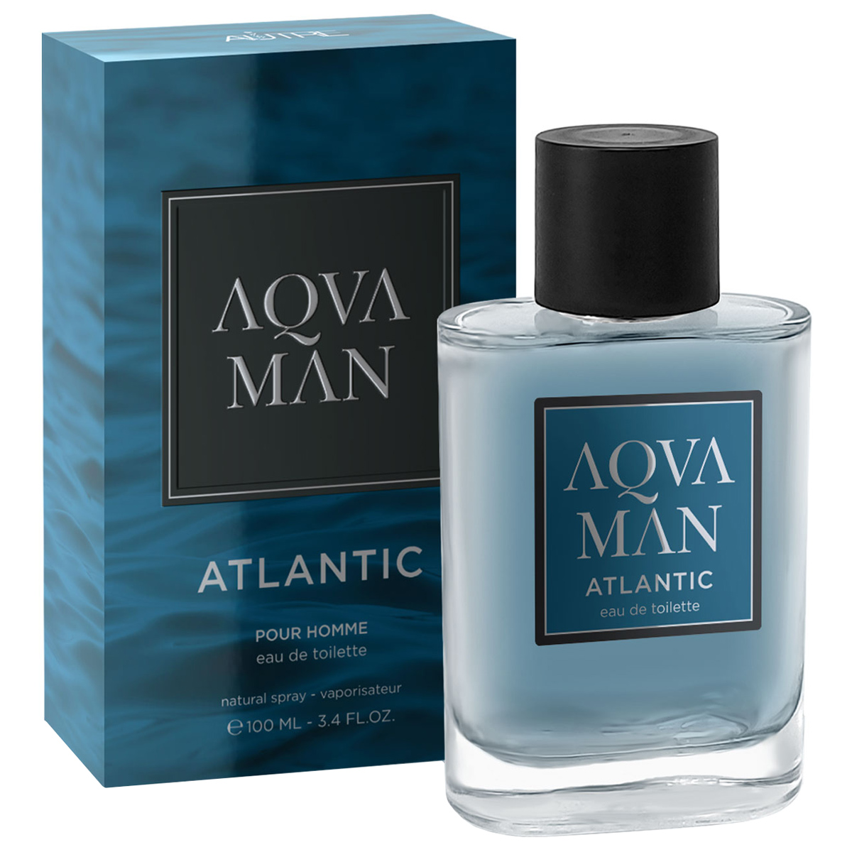 Туалетная вода мужская Autre Parfum AqvaMan Atlantic 100мл трусы 3 шт atlantic
