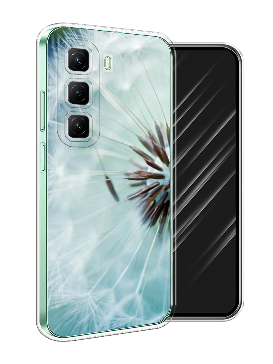 

Чехол Awog на Infinix Hot 50 4G "Пух одуванчика", Серебристый;серый, 3106550-1