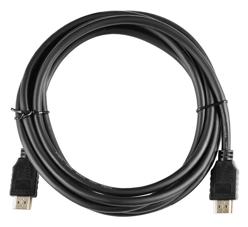 фото Кабель buro hdmi - hdmi 3м black (bhp-hdmi-2.1-3)