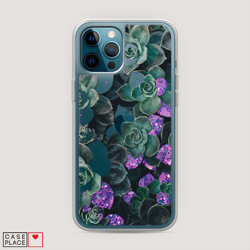 

Чехол Awog на Apple iPhone 12 Pro Max / Айфон 12 Pro Max "Сукуленты цветные", Разноцветный, 12792-1