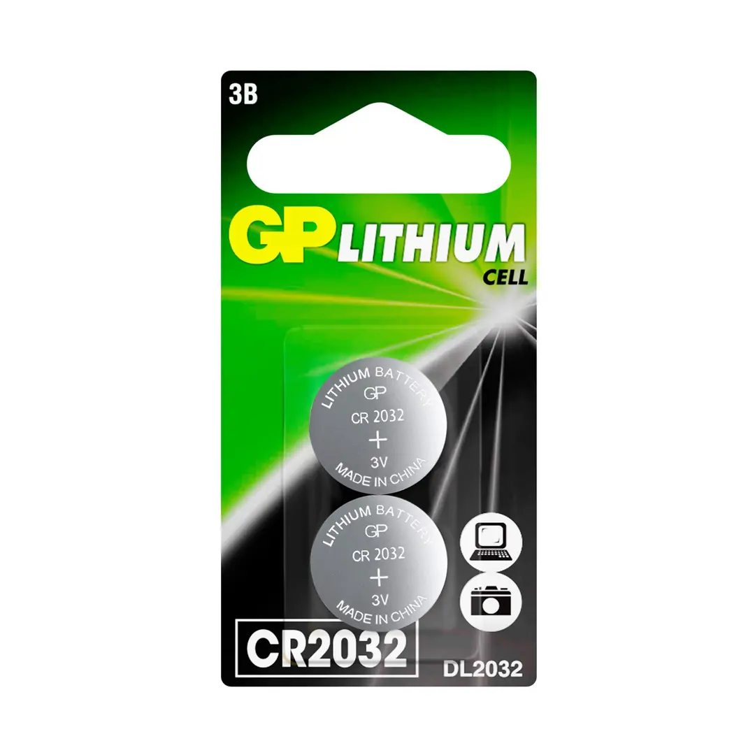 

Батарейка литиевая GP CR2032 2 шт.