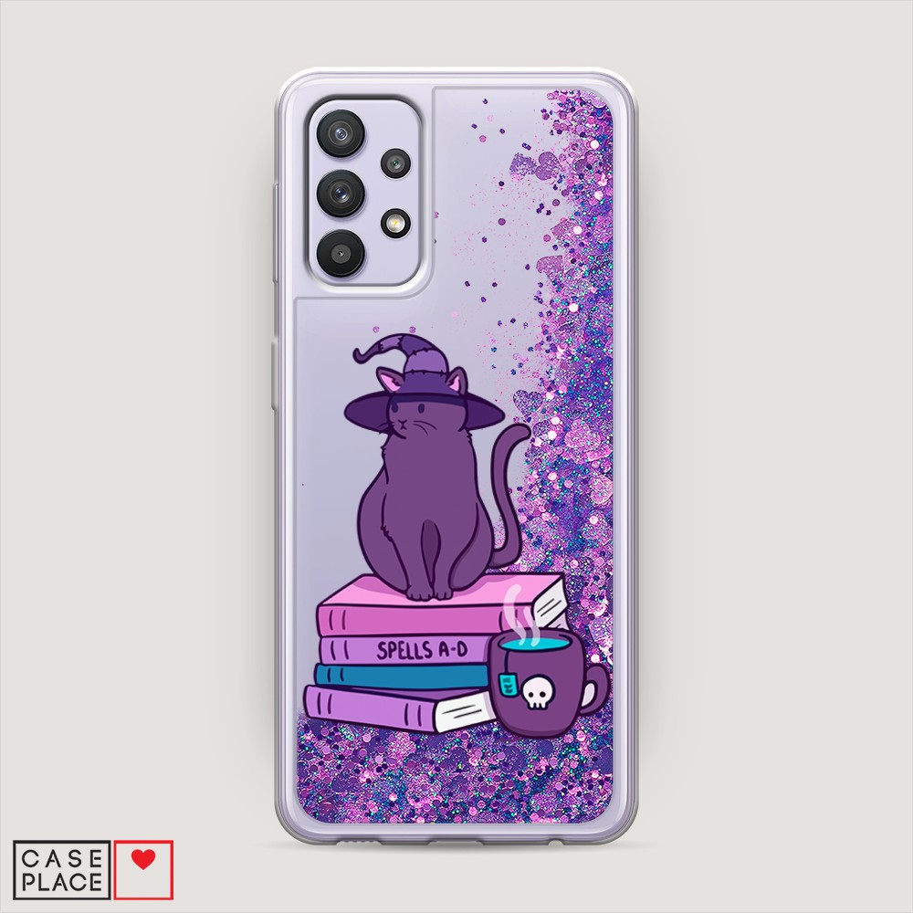 

Чехол Awog на Samsung Galaxy A32 / Самсунг A32 "Magic Cat", Разноцветный, 2102092-1