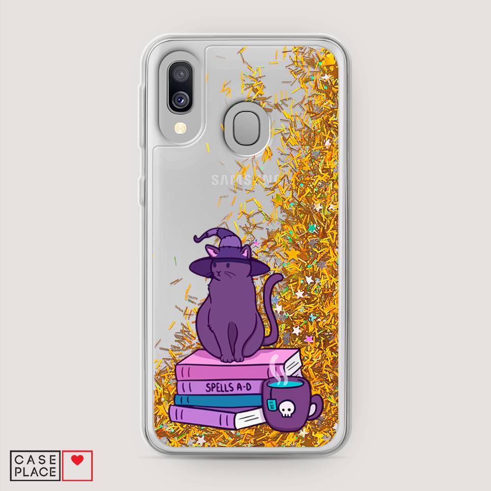 

Чехол Awog на Samsung Galaxy A40 "Magic Cat", Разноцветный, 28090-1