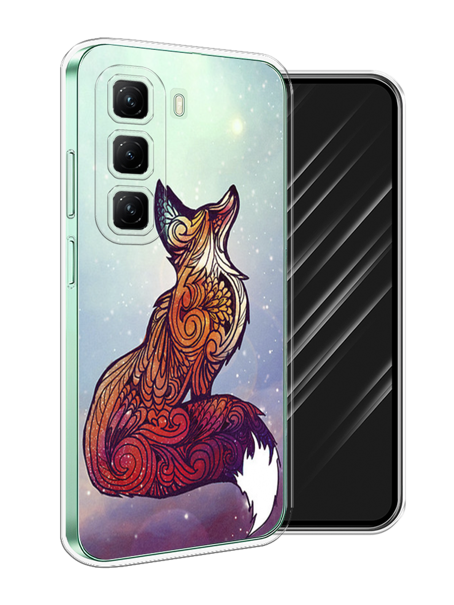 

Чехол Awog на Infinix Hot 50 4G "Лиса 1", Голубой;фиолетовый, 3106550-1