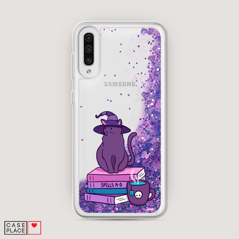 

Чехол Awog на Samsung Galaxy A50 "Magic Cat", Разноцветный, 27792-1
