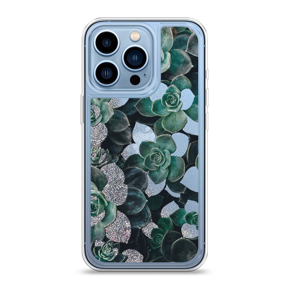 

Чехол Awog на Apple iPhone 13 Pro / Айфон 13 Pro "Сукуленты цветные", Разноцветный, 14391-1