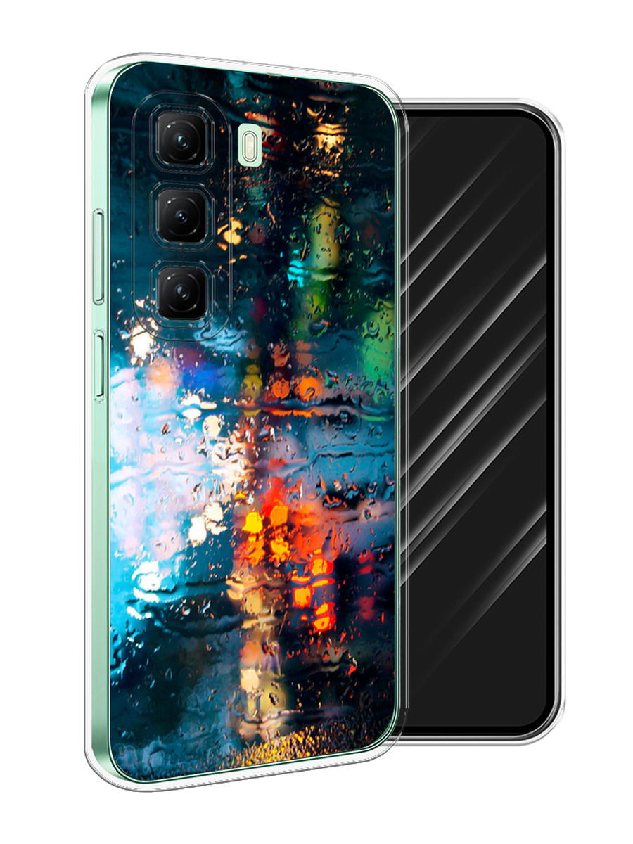 

Чехол Awog на Infinix Hot 50 4G "Абстракция 28", Бирюзовый, 3106550-1