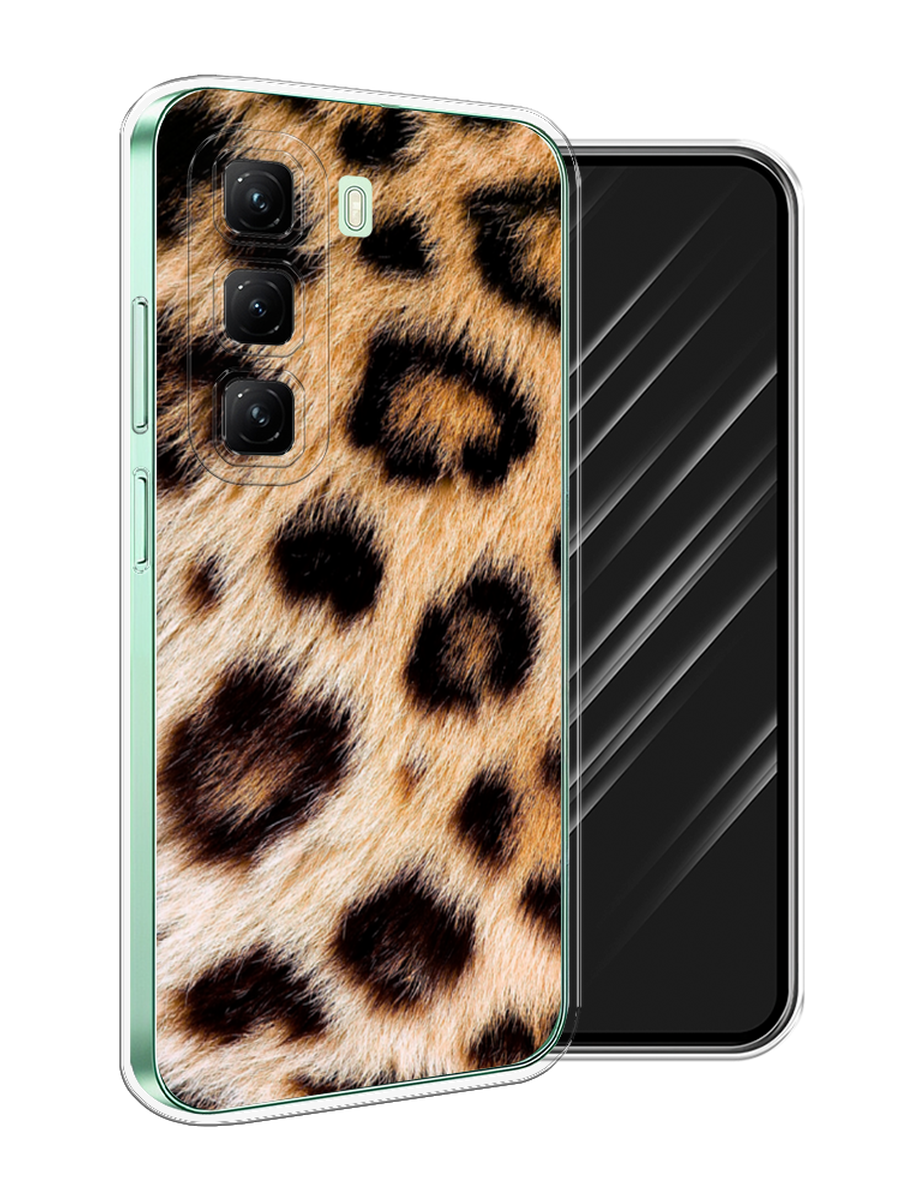 

Чехол Awog на Infinix Hot 50 4G "Леопардовый принт", Черный;оранжевый, 3106550-1