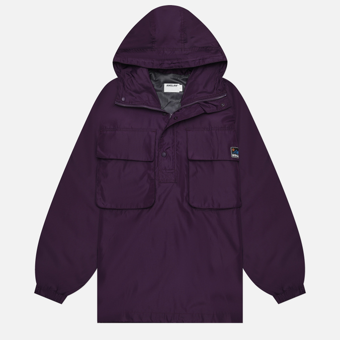 Мужская куртка анорак ANGLAN Double Pocket Mountain фиолетовый, Размер M