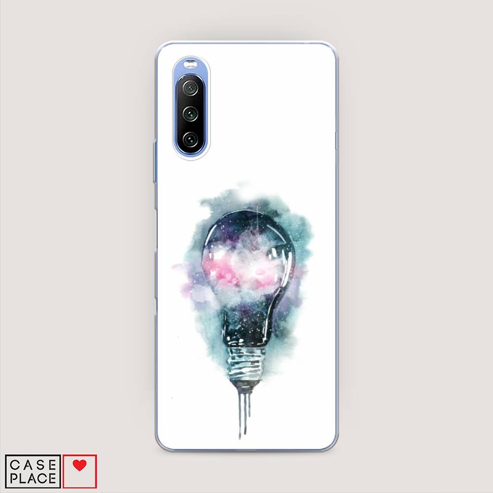 

Чехол на Sony Xperia 10 III "Волшебная лампа", Белый;серый, 54950-4