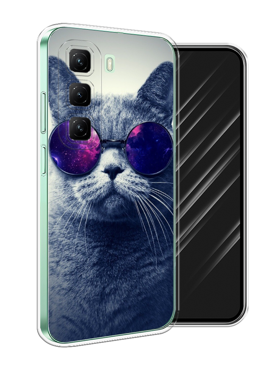 

Чехол Awog на Infinix Hot 50 4G "Космический кот", 3106550-1