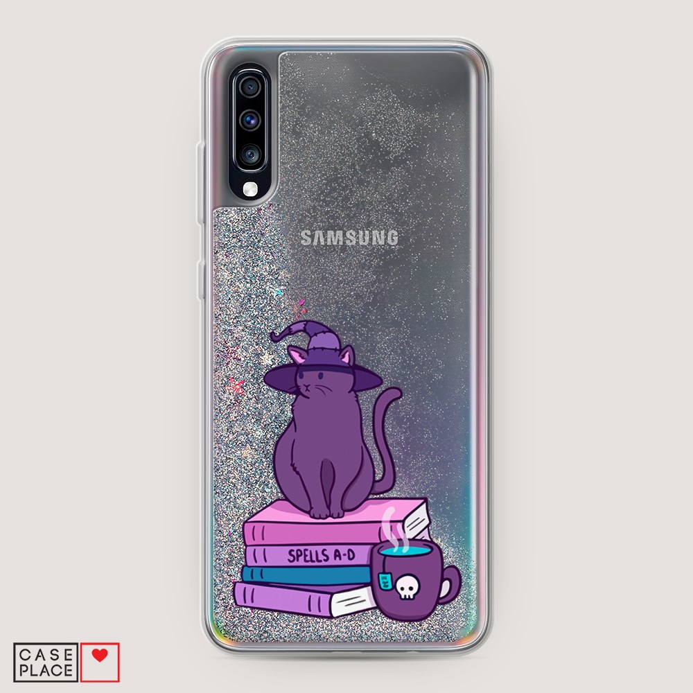 

Чехол Awog на Samsung Galaxy A70 "Magic Cat", Разноцветный, 28191-1