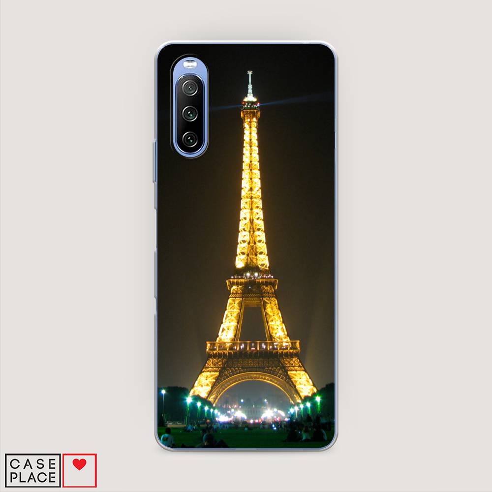 

Чехол на Sony Xperia 10 III "Париж 2", Желтый;серый, 54950-2