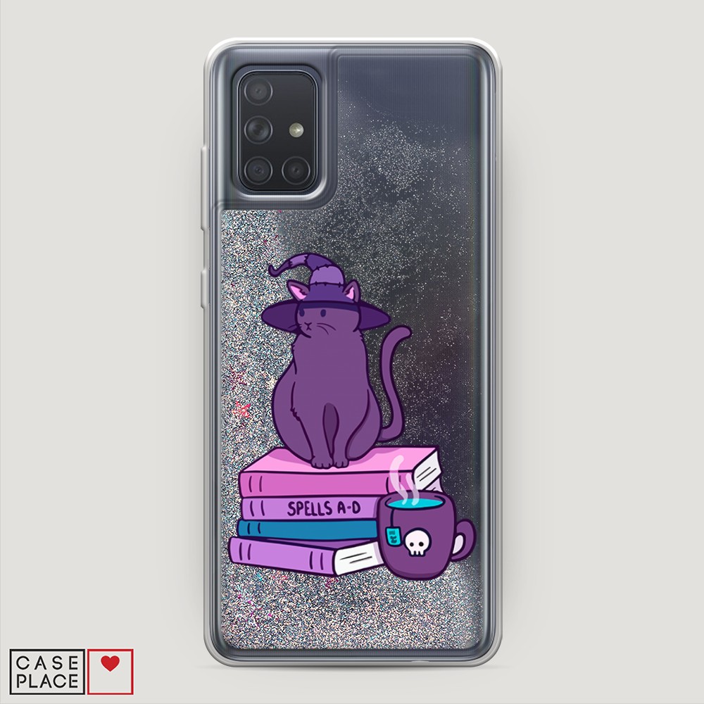 

Чехол Awog на Samsung Galaxy A71 4G "Magic Cat", Разноцветный, 29091-1