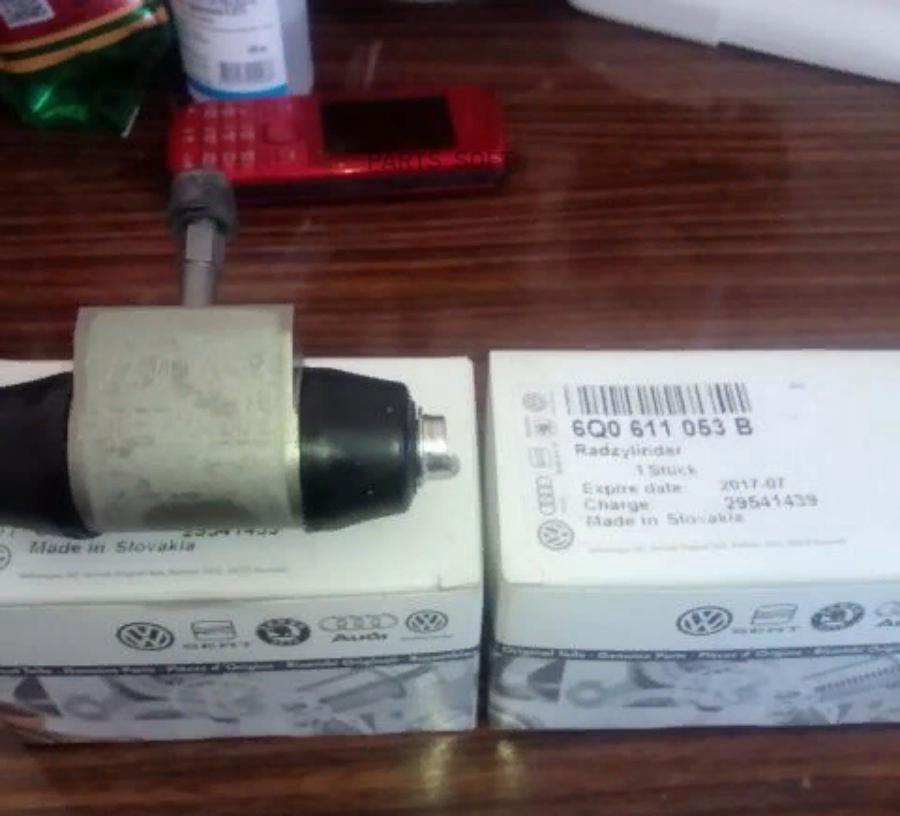 

Раб.торм.цил. Audi/Vw/Seat/Skoda 19.05Мм [Org] VAG 6Q0611053B