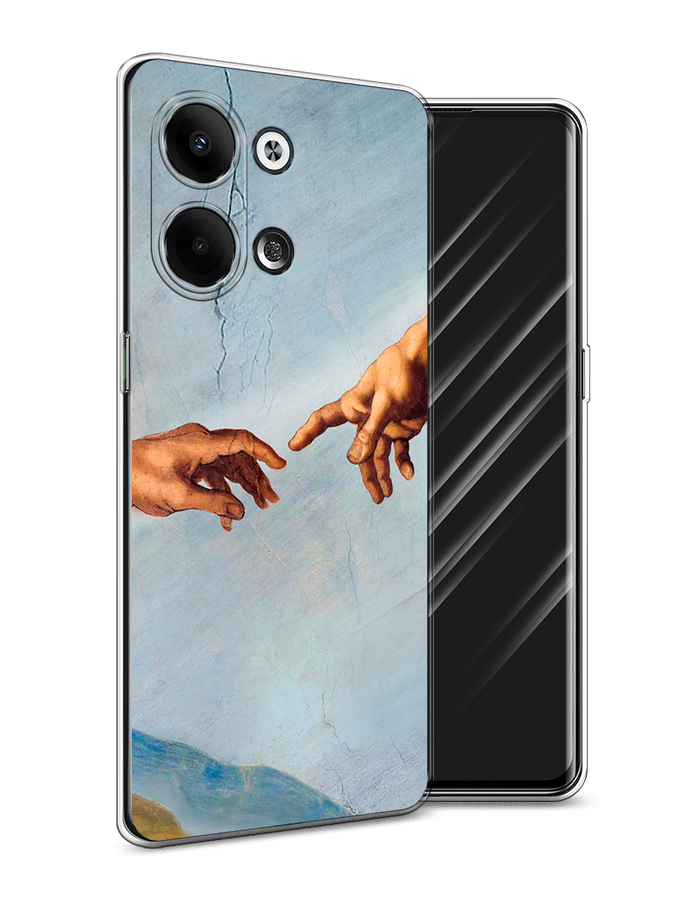 

Чехол Awog на Oppo Reno 9 "Сотворение Адама", Голубой;коричневый;серый, 2512750-9