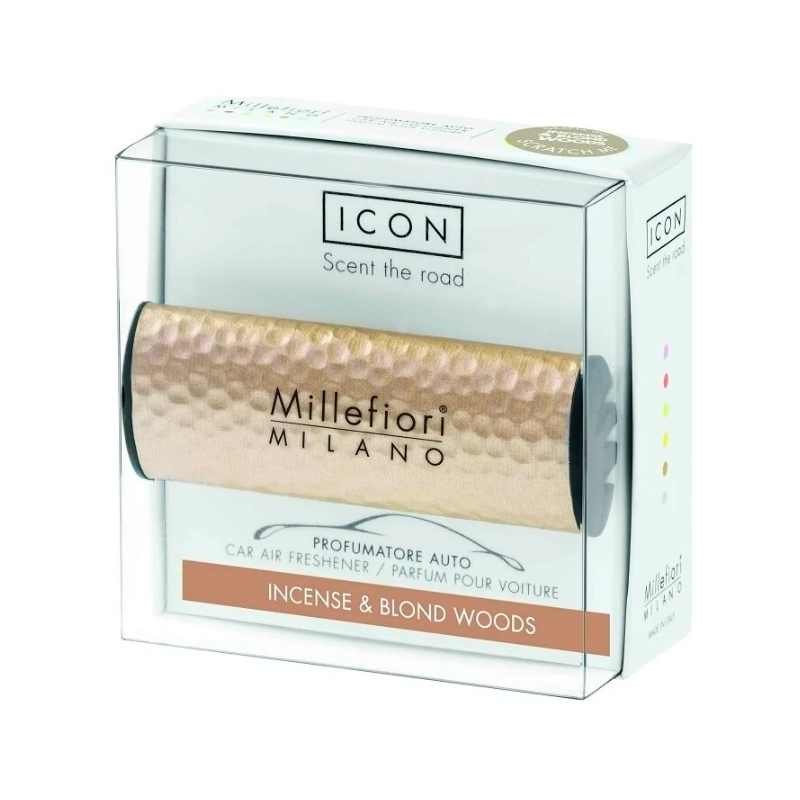 

Ароматизатор Millefiori Milano Icon Incense & Blond Woods (ладан и белое дерево)