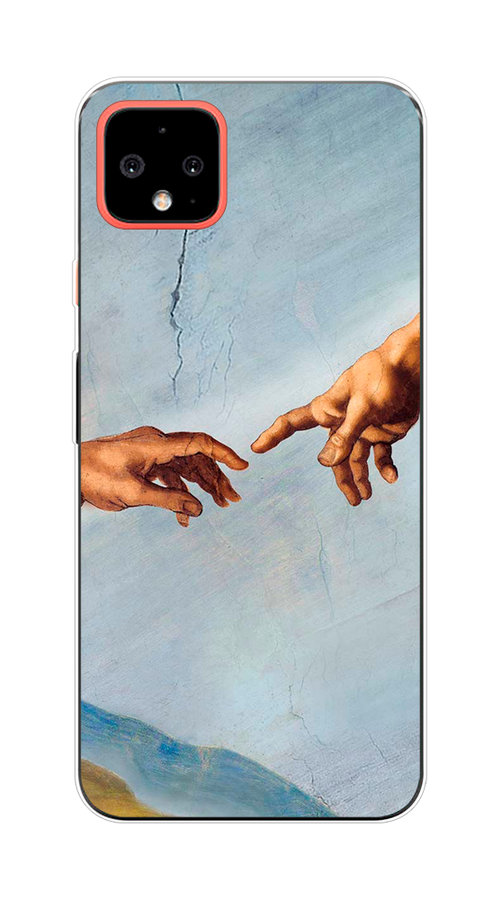 

Чехол Awog на Google Pixel 4 XL "Сотворение Адама", Разноцветный, 270550-9