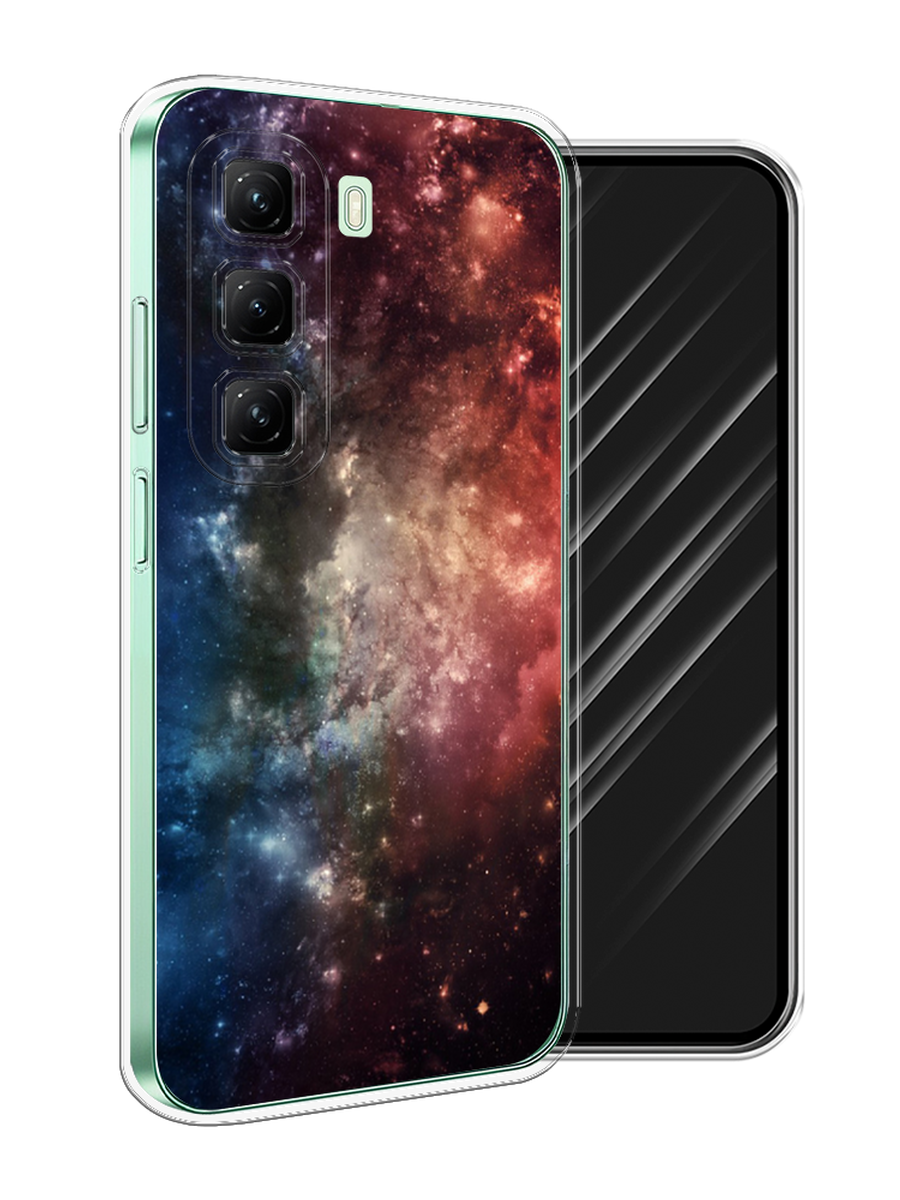 

Чехол Awog на Infinix Hot 50 4G "Космос", Синий;бежевый;красный, 3106550-1