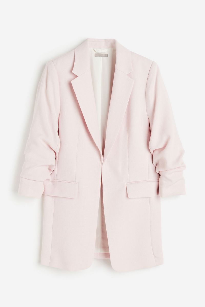 

Блейзер женский H&M 1036121 розовый XS, 1036121