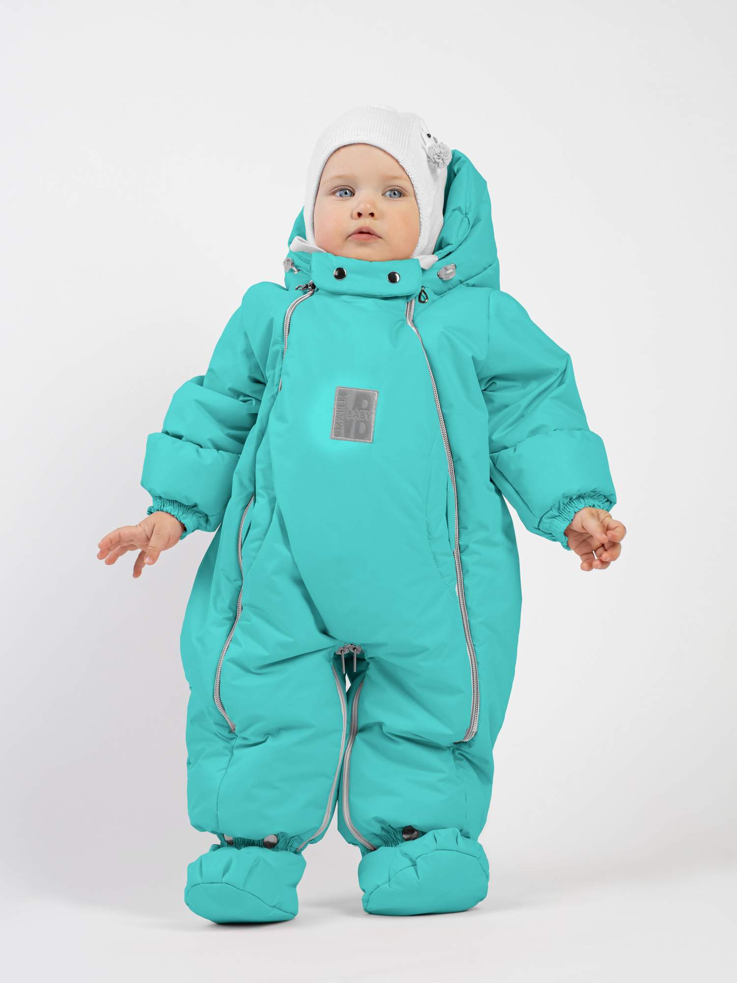 

Комбинезон-конверт Malek-Baby 163ШМ/2, Бирюза, 62, Бирюзовый, 163ШМ/2
