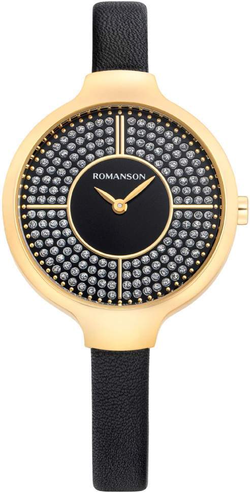 фото Наручные часы женские romanson rl 0b13l lg(bk)