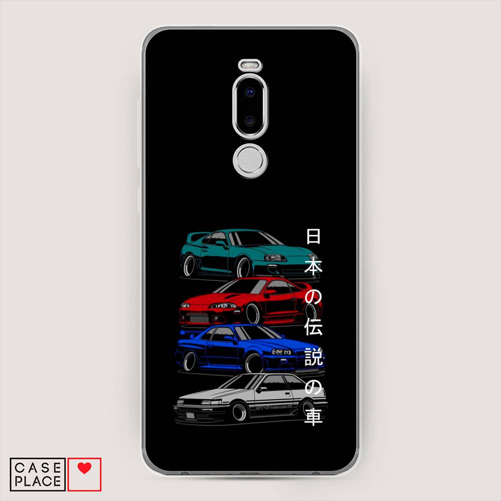 

Чехол Awog на Meizu Note 8 "JDM Legend cars", Зеленый;красный;синий, 73050-5