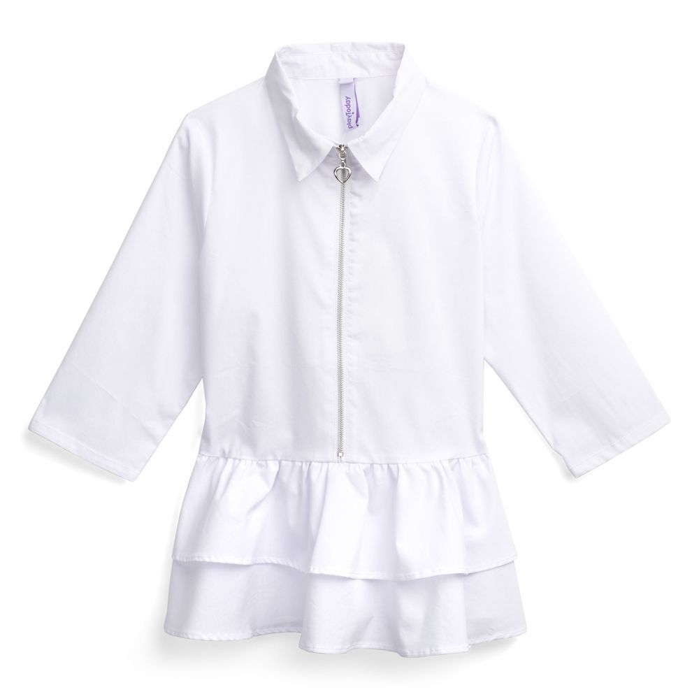 Блузка PlayToday 394435, белый, 152