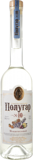 

Водка Polugar №10 Juniper