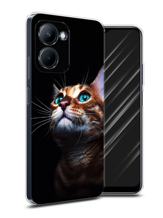 

Чехол Awog на Realme C33 "Мечтательный кот", Коричневый, 2511350-1