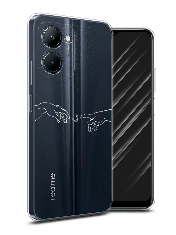 

Чехол Awog на Realme C33 "Загрузка творения", Белый;серый;прозрачный, 2511350-10