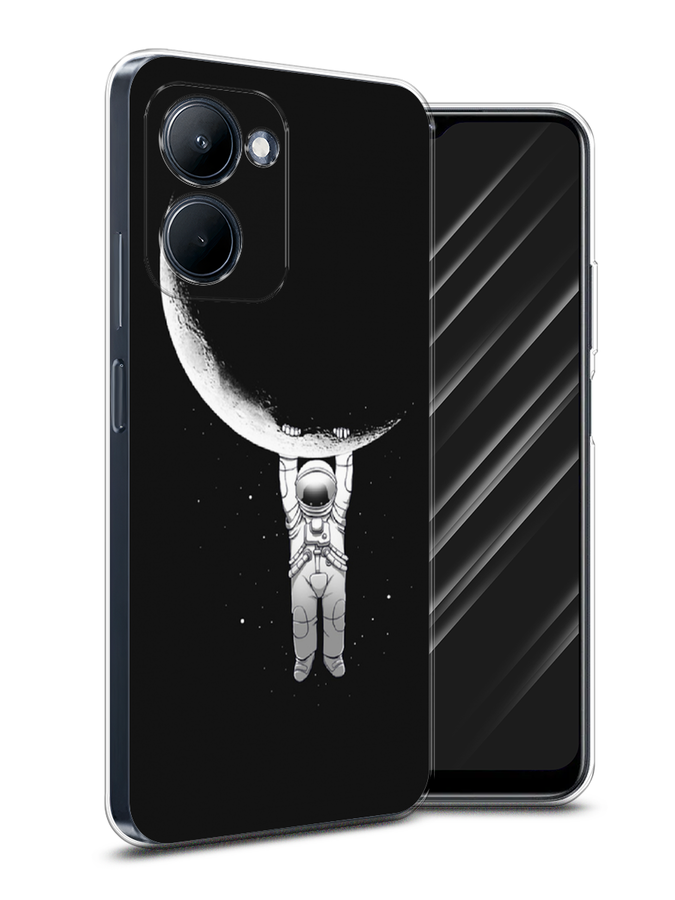 

Чехол Awog на Realme C33 "Космонавт", Белый;черный, 2511350-4