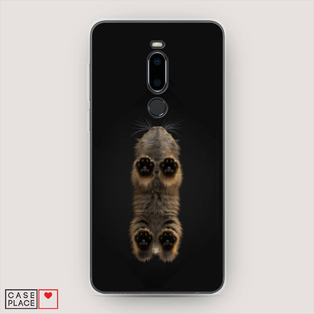 

Чехол Awog на Meizu M8 "Кошачьи лапки", Черный, 73150-1