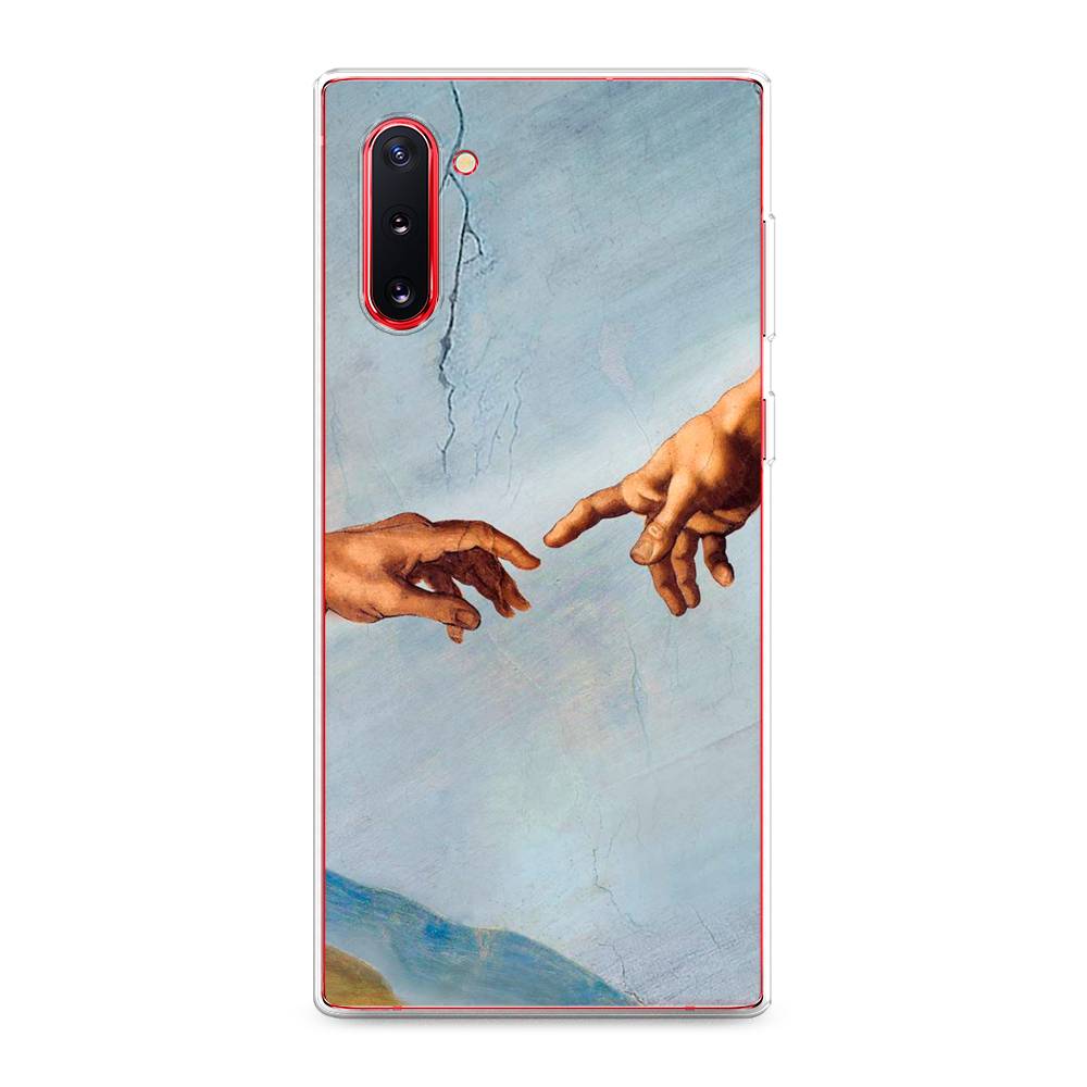 

Чехол Awog на Samsung Galaxy Note 10 "Сотворение Адама", Разноцветный, 28650-9