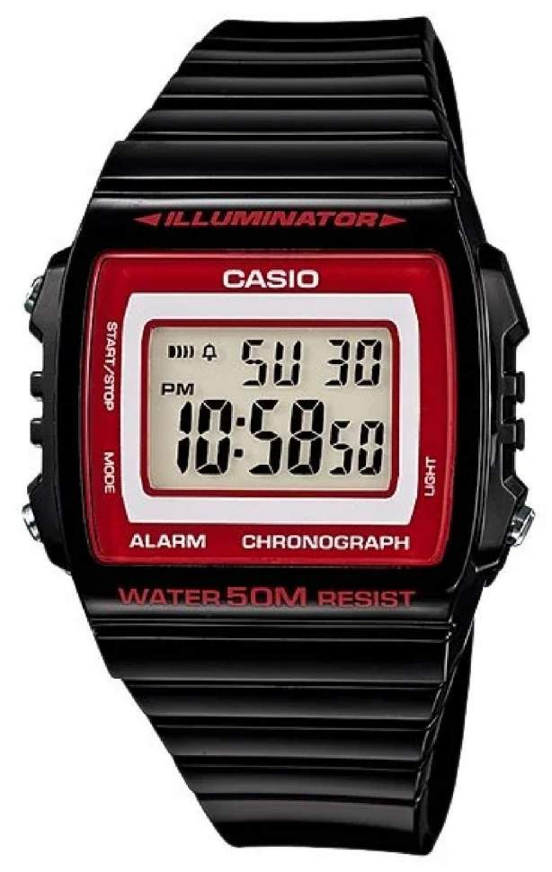 фото Наручные часы мужские casio w-215h-1a2